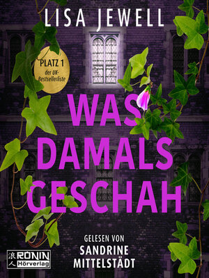 cover image of Was damals geschah